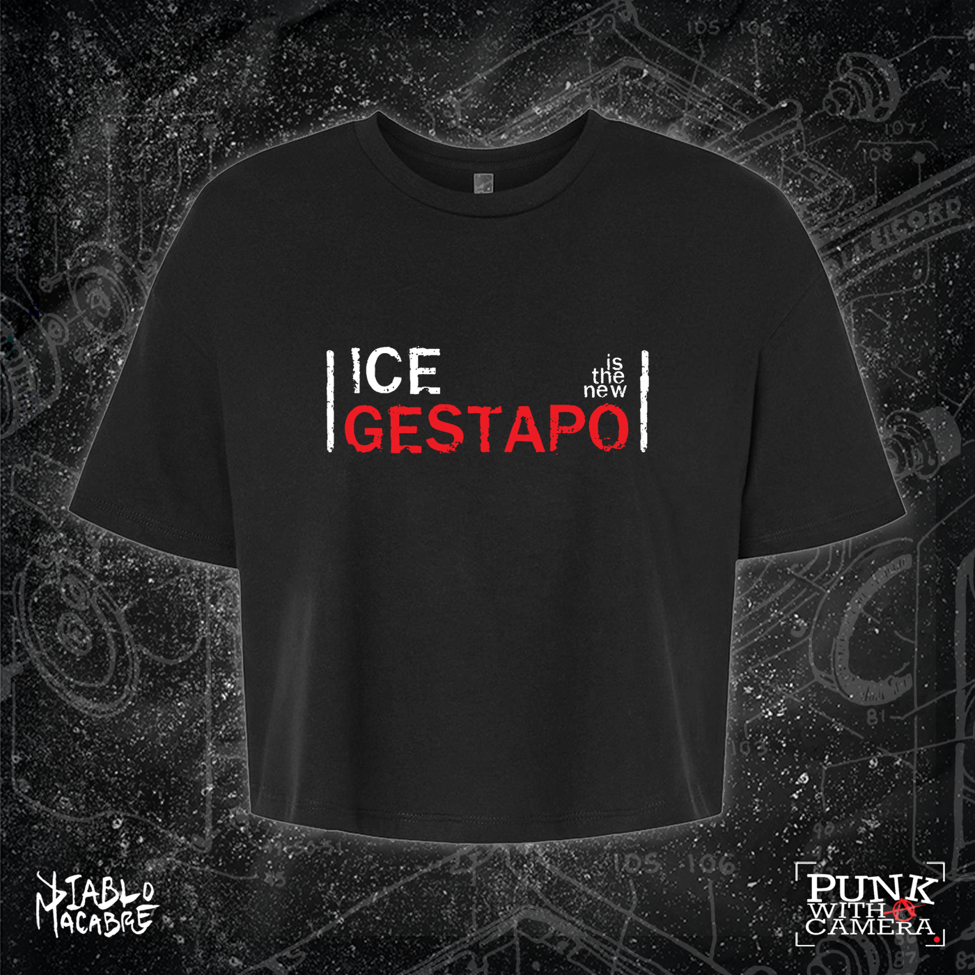 Ice Is The New Gestapo - Two Color Version - Diablo Macabre