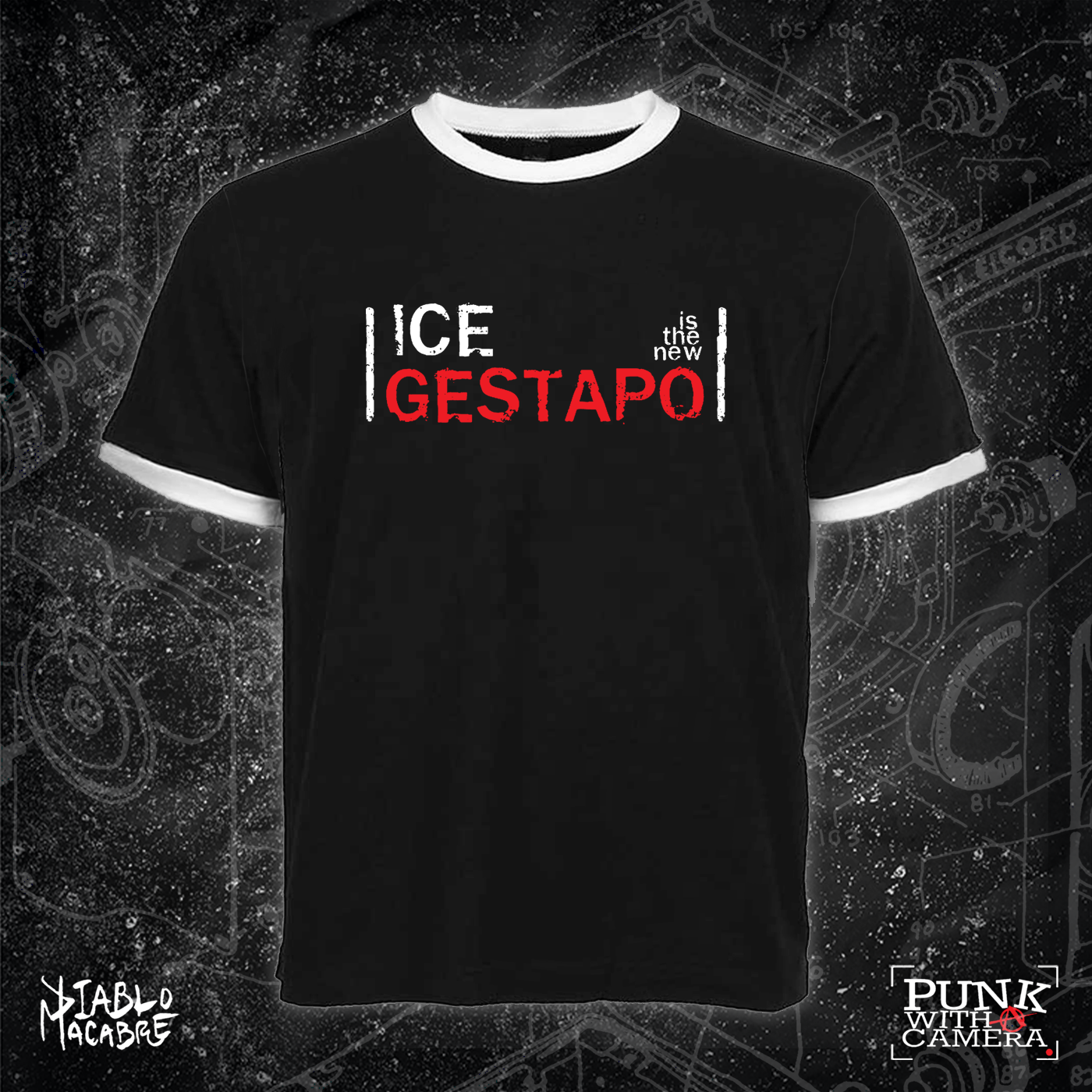 Ice Is The New Gestapo - Two Color Version - Diablo Macabre