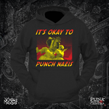 Its Okay To Punch Nazis - Two Color Version - Diablo Macabre