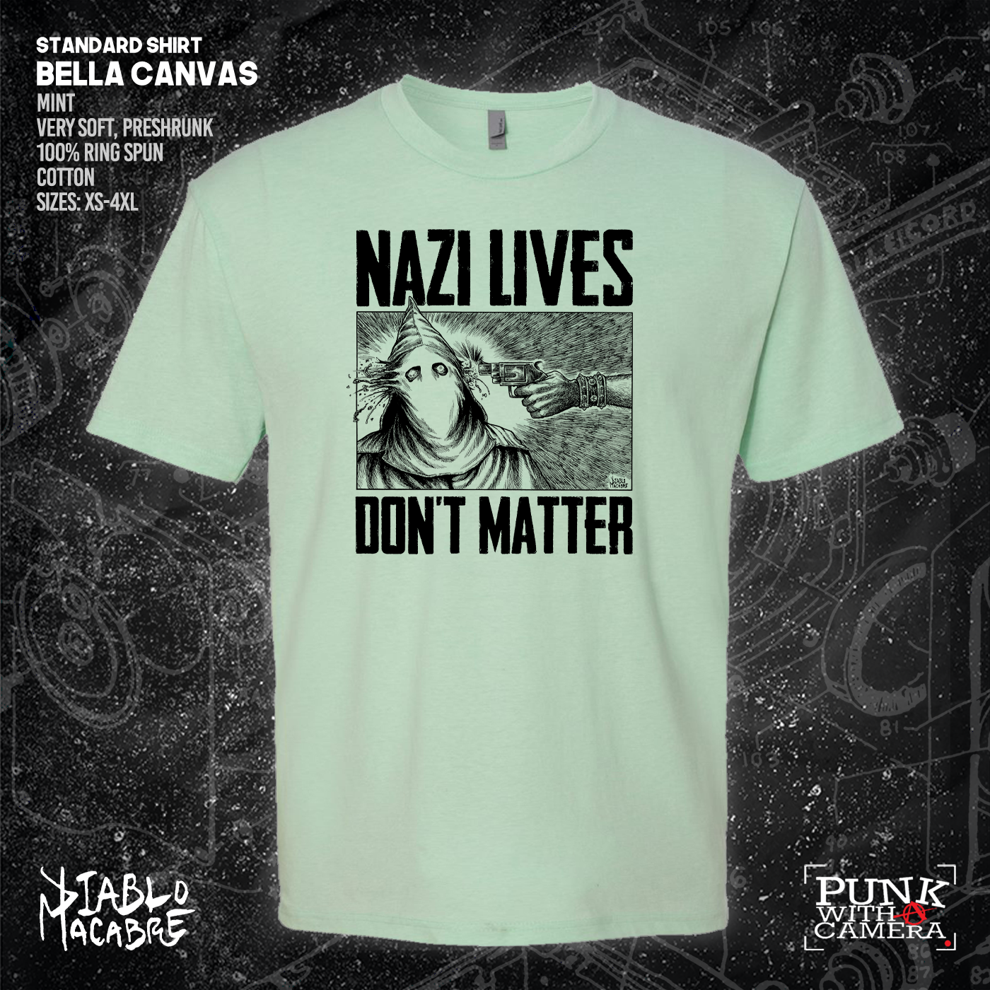Nazi Lives Don't Matter - Gun - Diablo Macabre