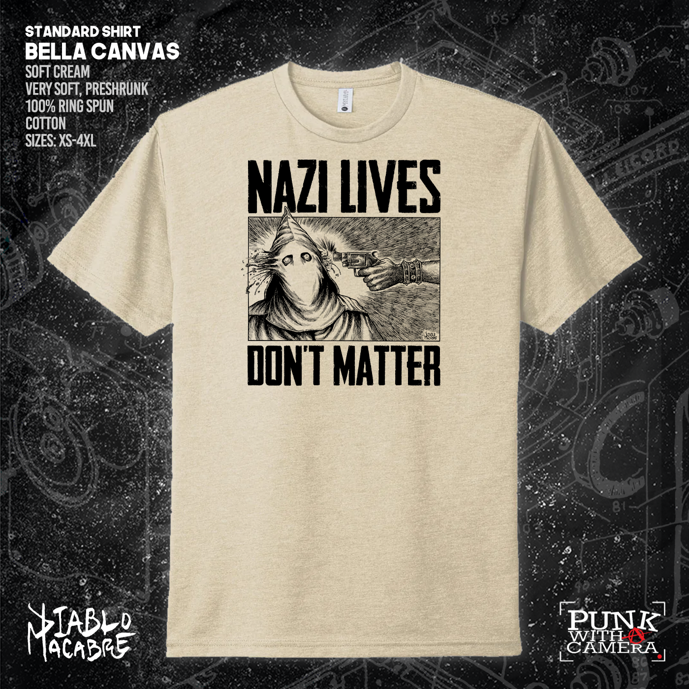 Nazi Lives Don't Matter - Gun - Diablo Macabre