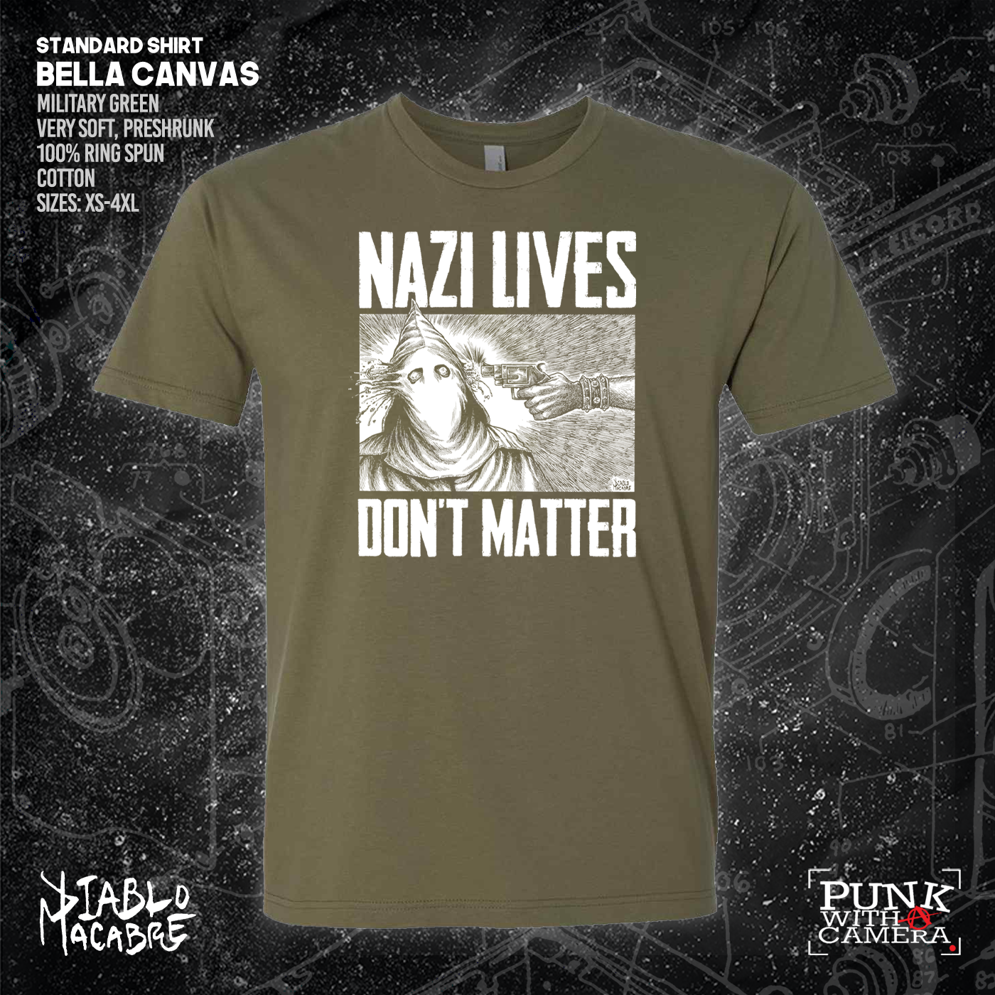 Nazi Lives Don't Matter - Gun - Diablo Macabre