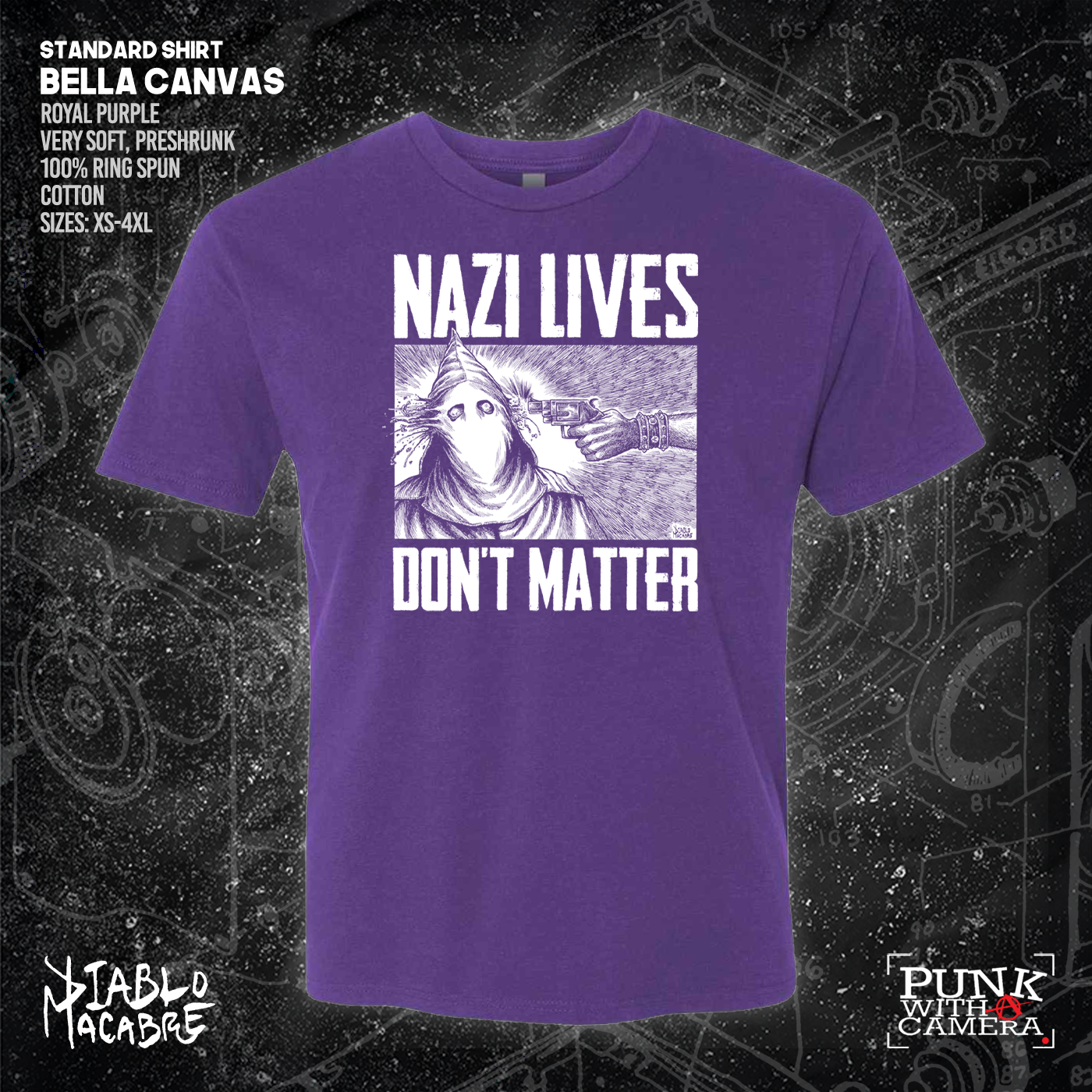 Nazi Lives Don't Matter - Gun - Diablo Macabre
