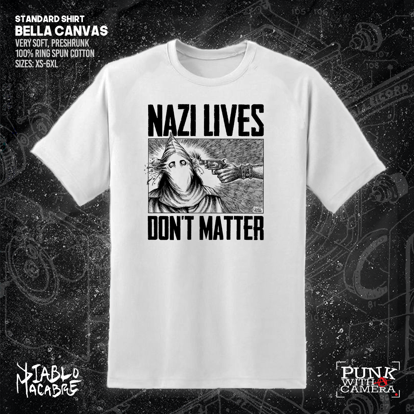 Nazi Lives Don't Matter - Gun - Diablo Macabre