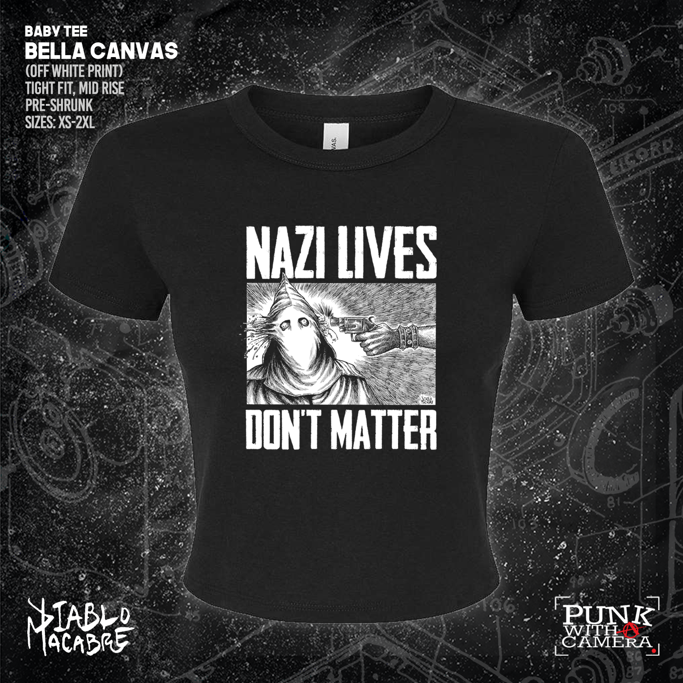 Nazi Lives Don't Matter - Gun - Diablo Macabre