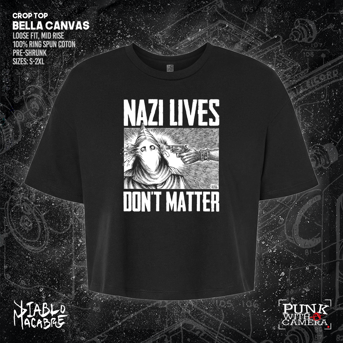 Nazi Lives Don't Matter - Gun - Diablo Macabre