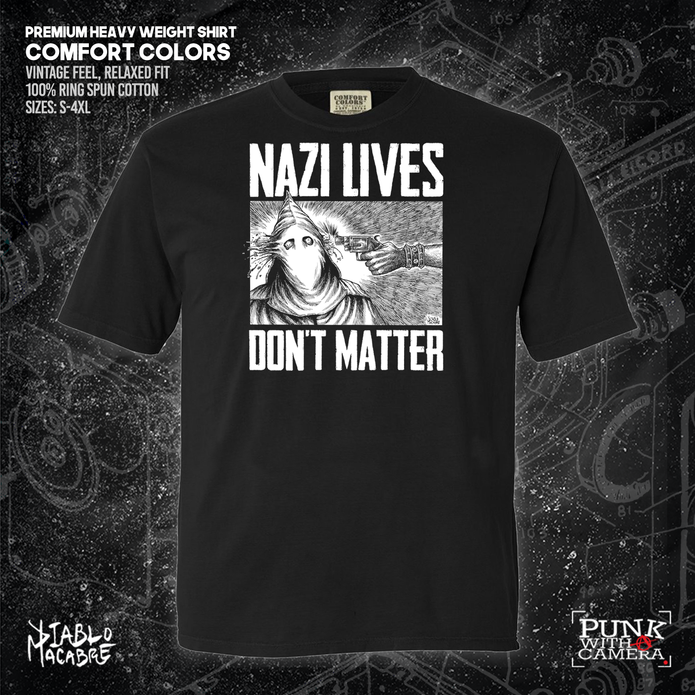 Nazi Lives Don't Matter - Gun - Diablo Macabre