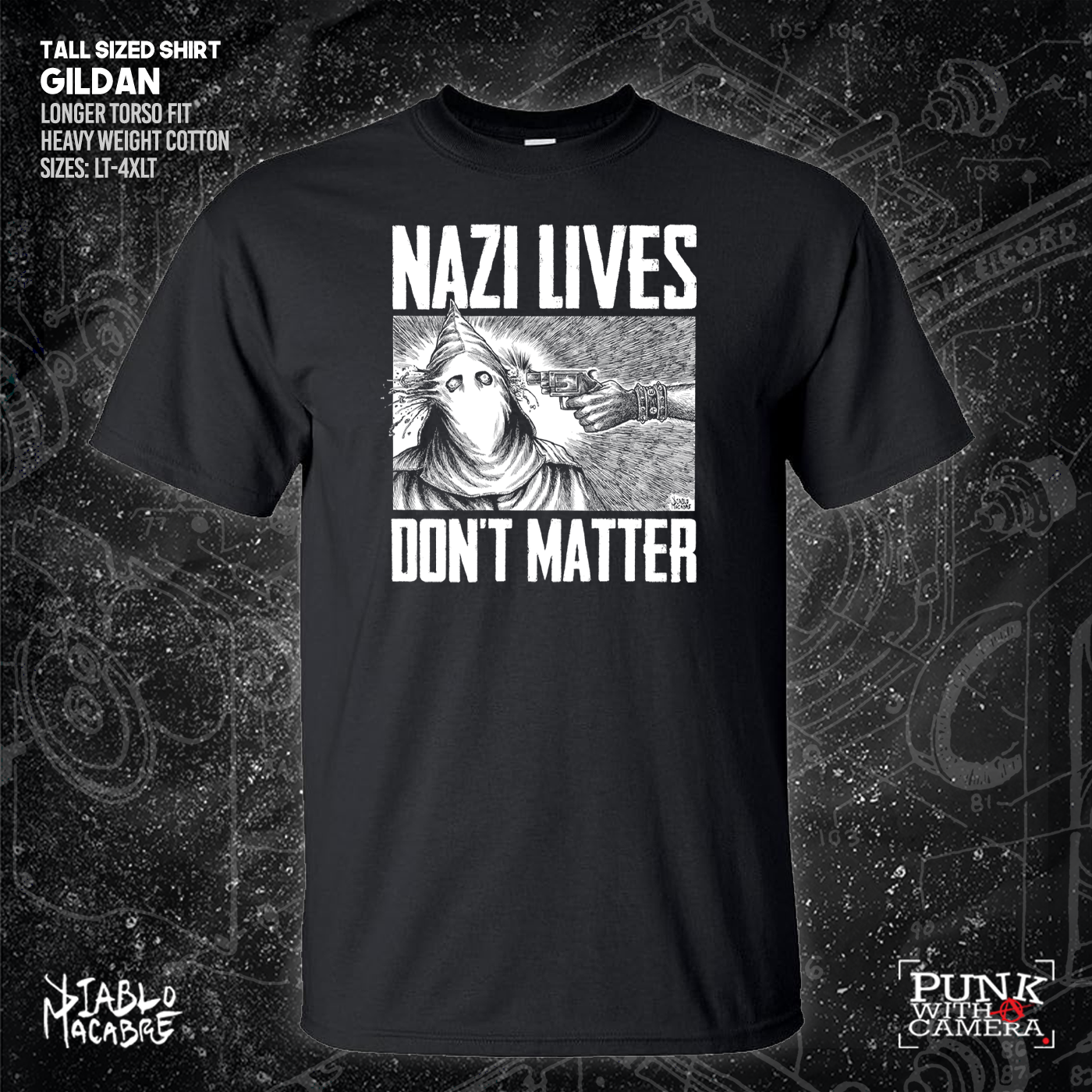 Nazi Lives Don't Matter - Gun - Diablo Macabre