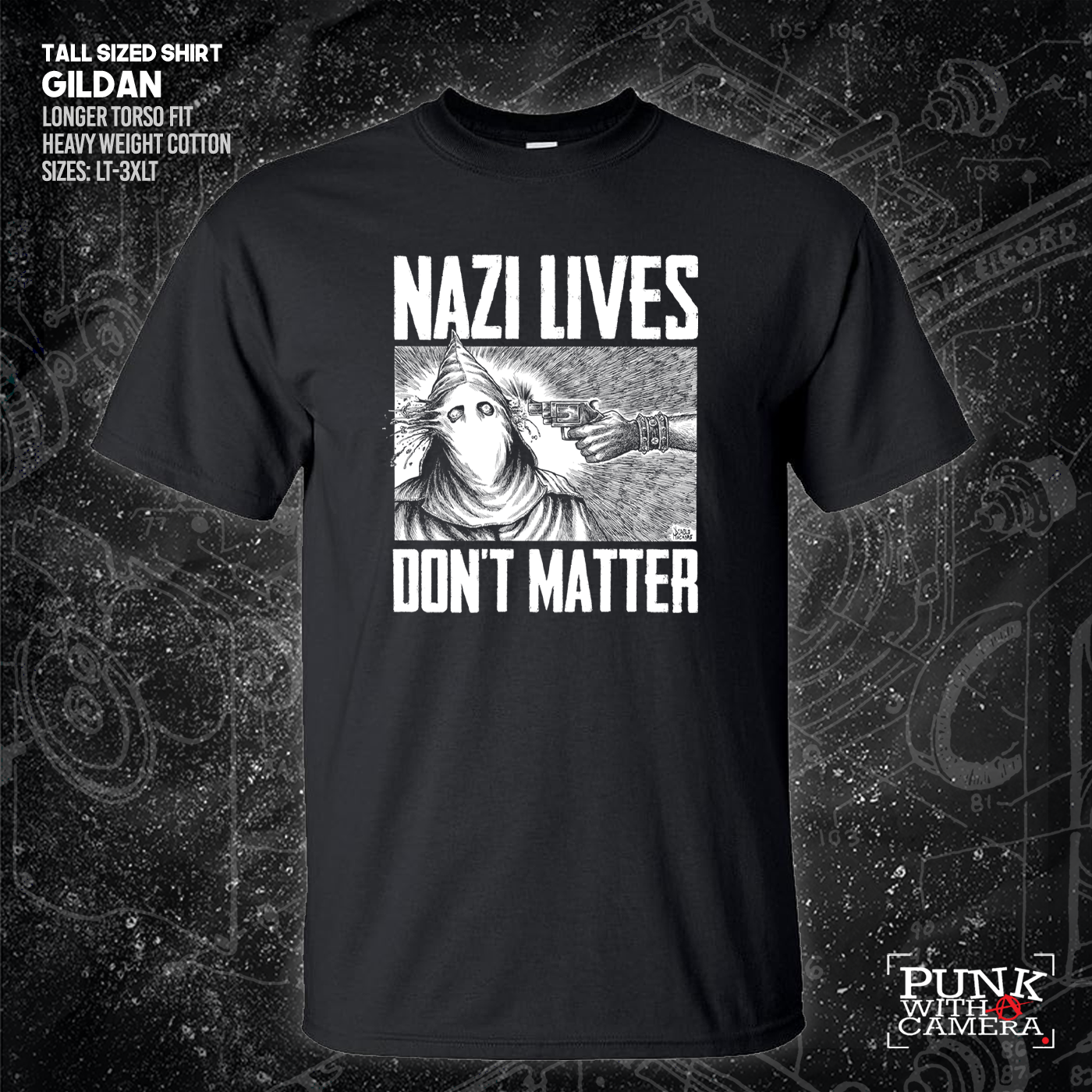 Nazi Lives Don't Matter - Gun - Diablo Macabre
