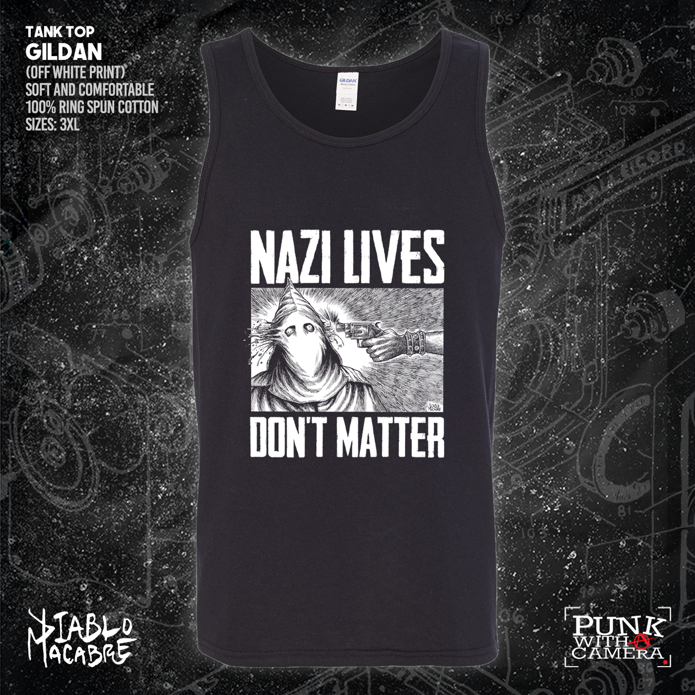 Nazi Lives Don't Matter - Gun - Diablo Macabre
