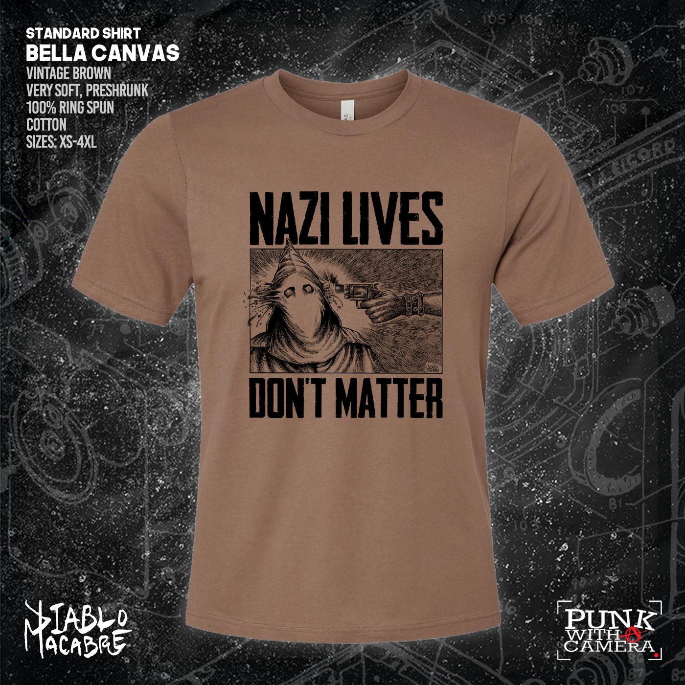 Nazi Lives Don't Matter - Gun - Diablo Macabre