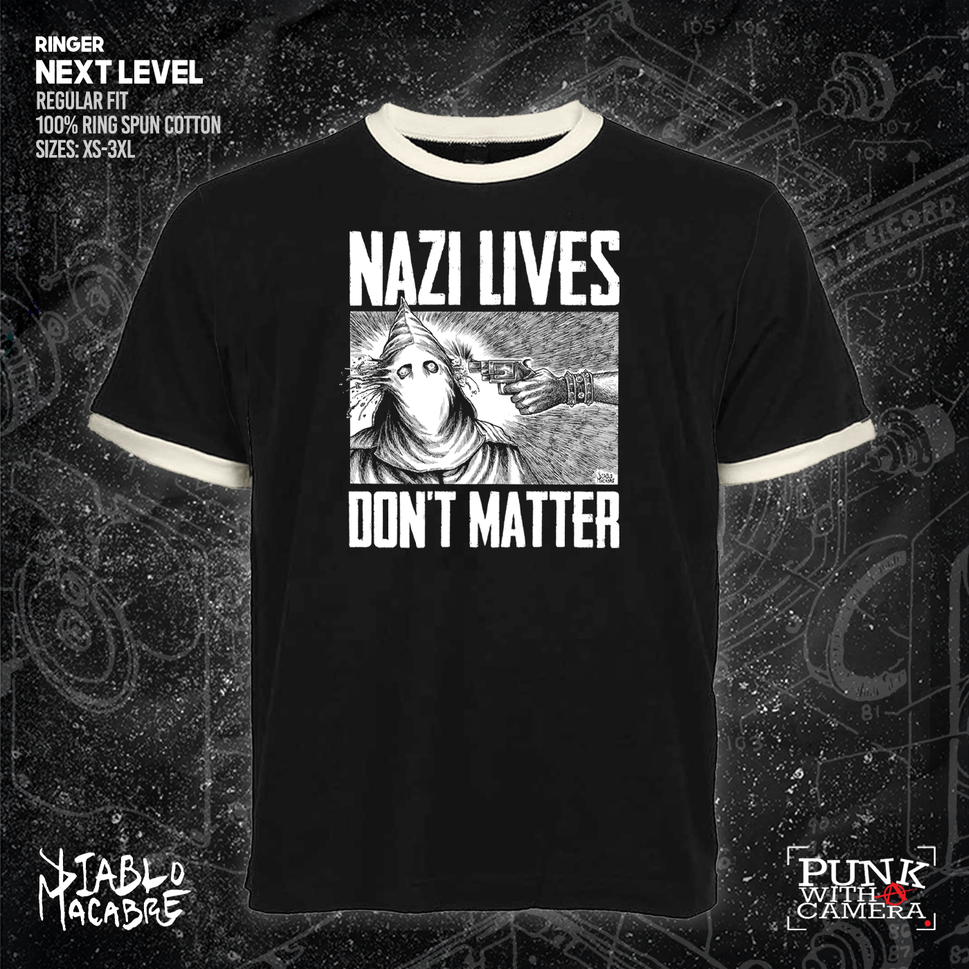 Nazi Lives Don't Matter - Gun - Diablo Macabre