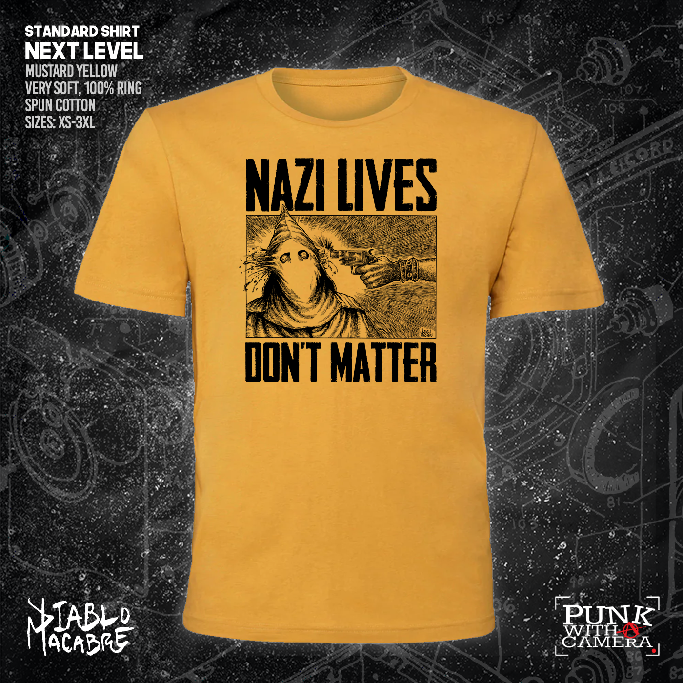 Nazi Lives Don't Matter - Gun - Diablo Macabre