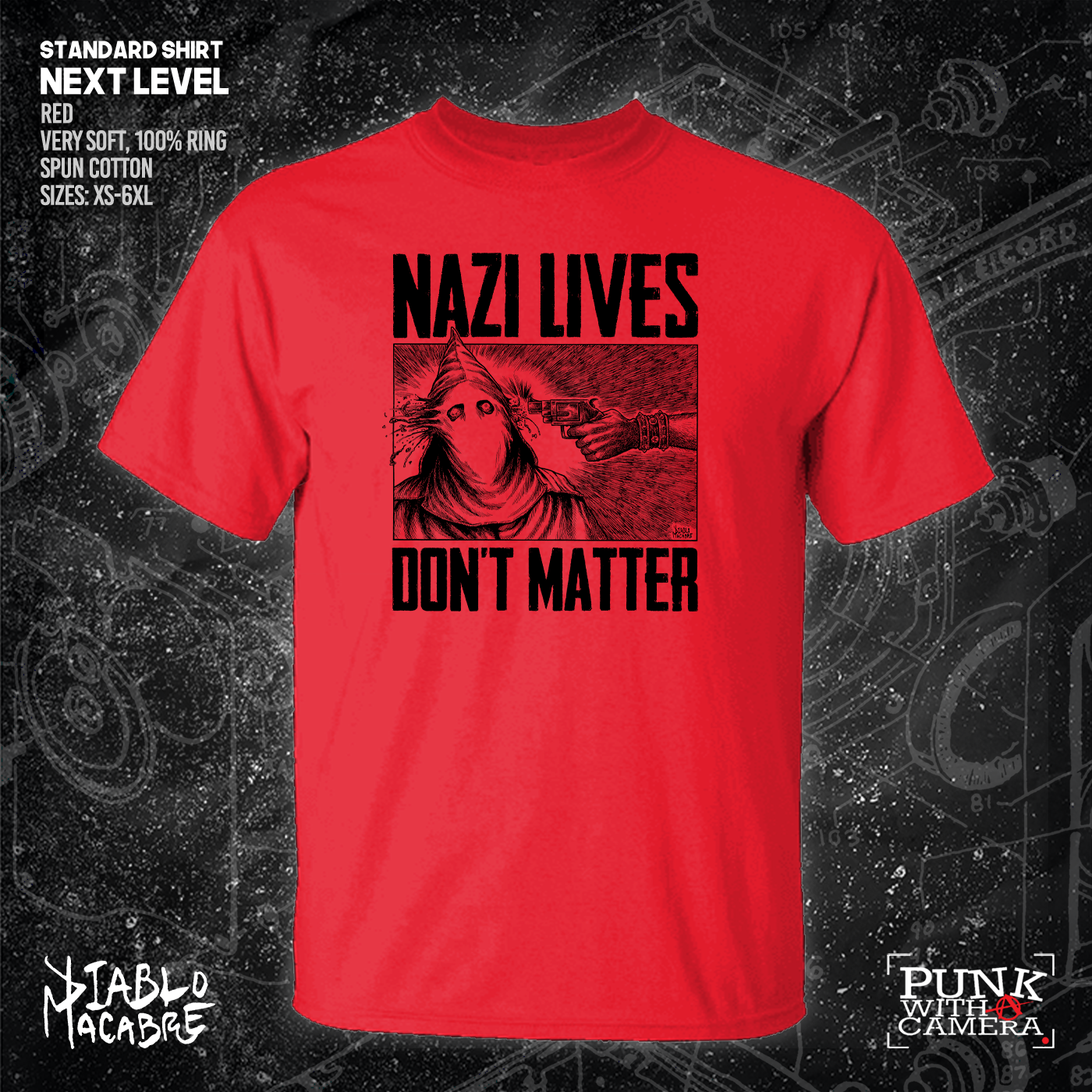 Nazi Lives Don't Matter - Gun - Diablo Macabre