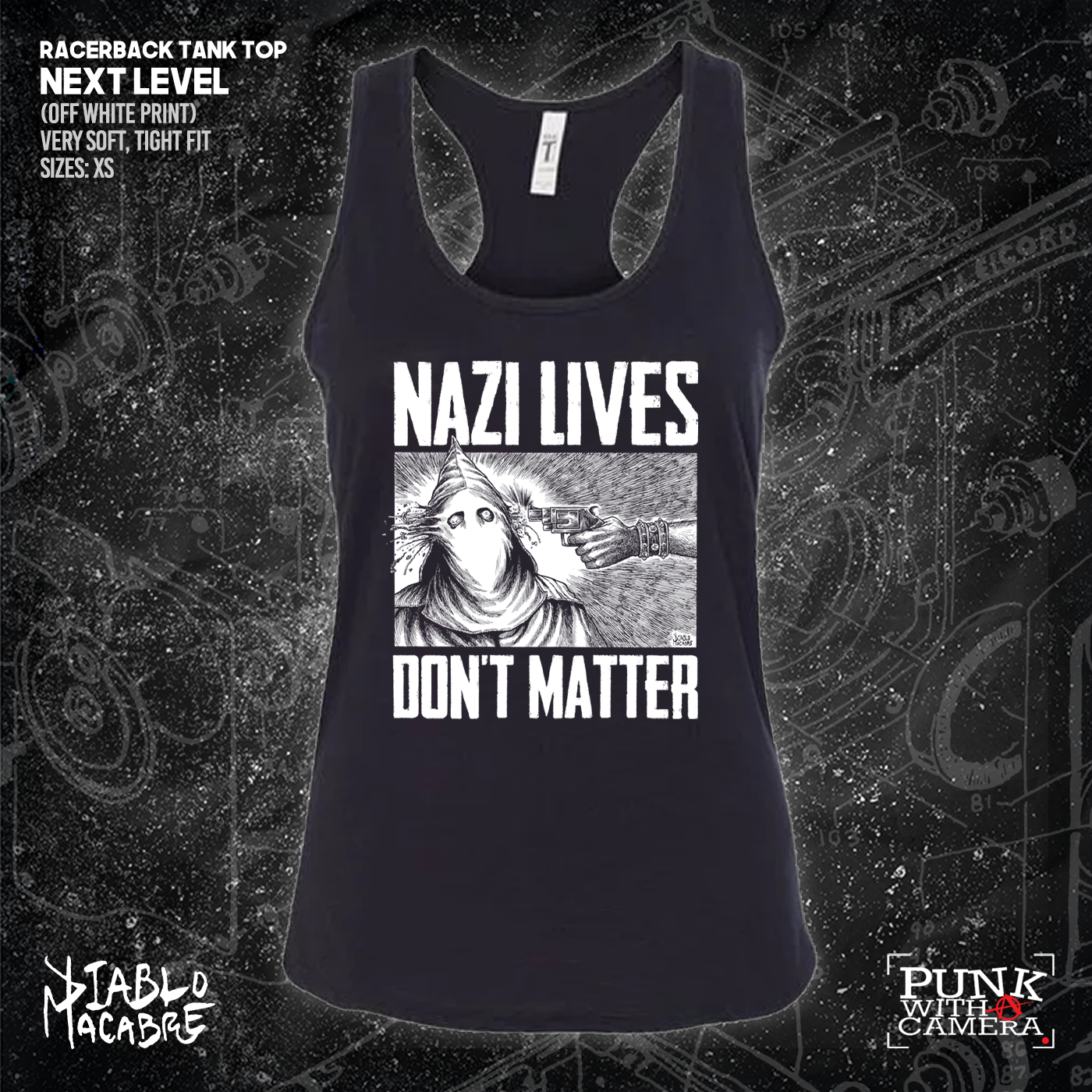 Nazi Lives Don't Matter - Gun - Diablo Macabre