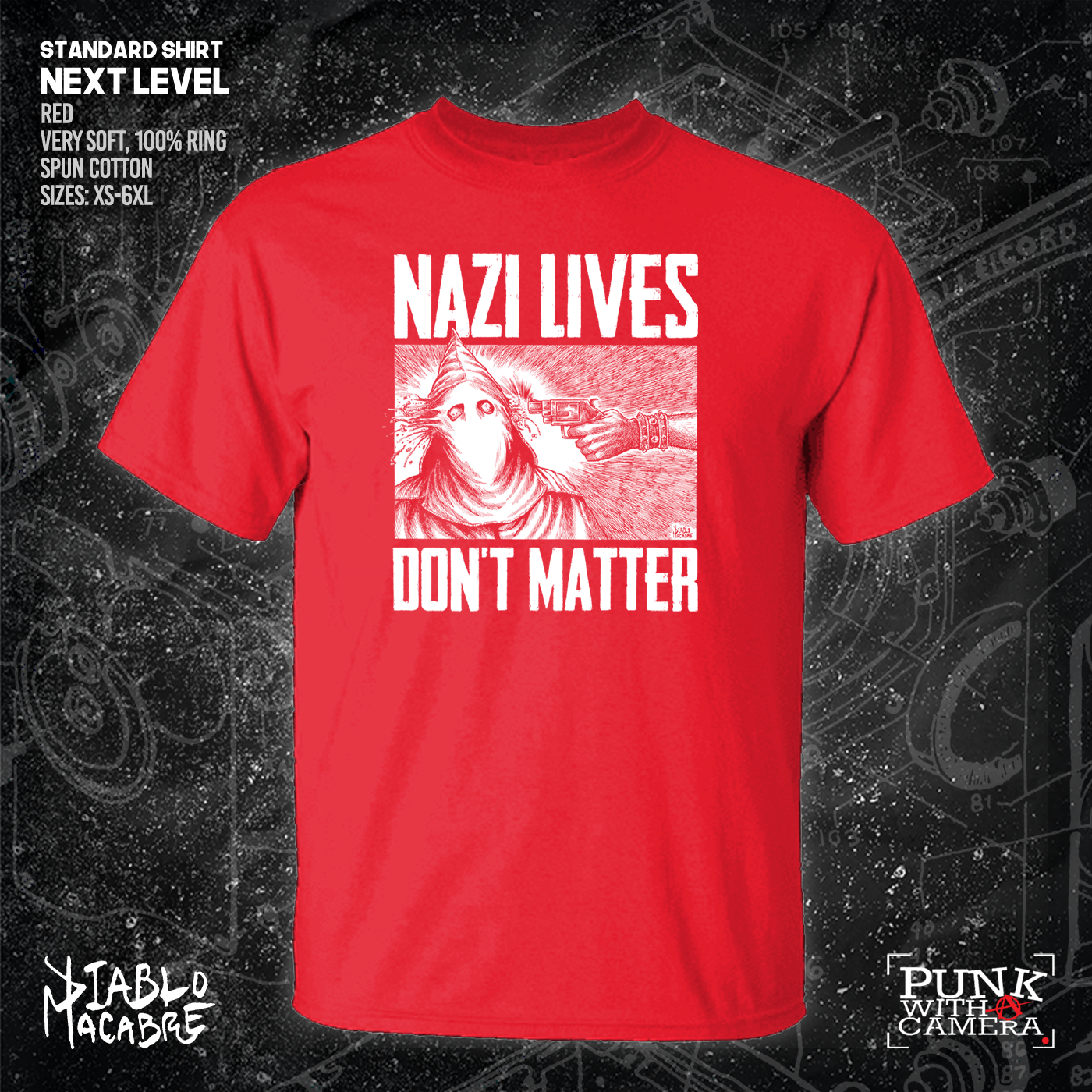 Nazi Lives Don't Matter - Gun - Diablo Macabre