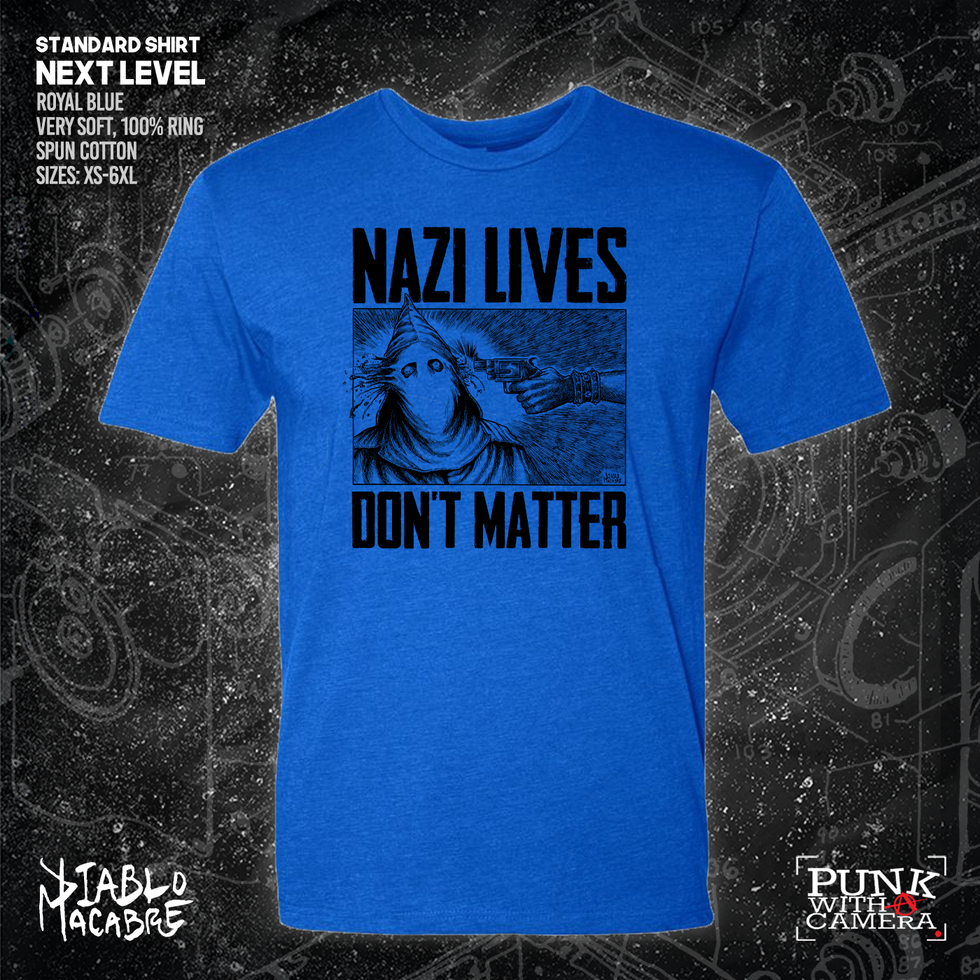 Nazi Lives Don't Matter - Gun - Diablo Macabre