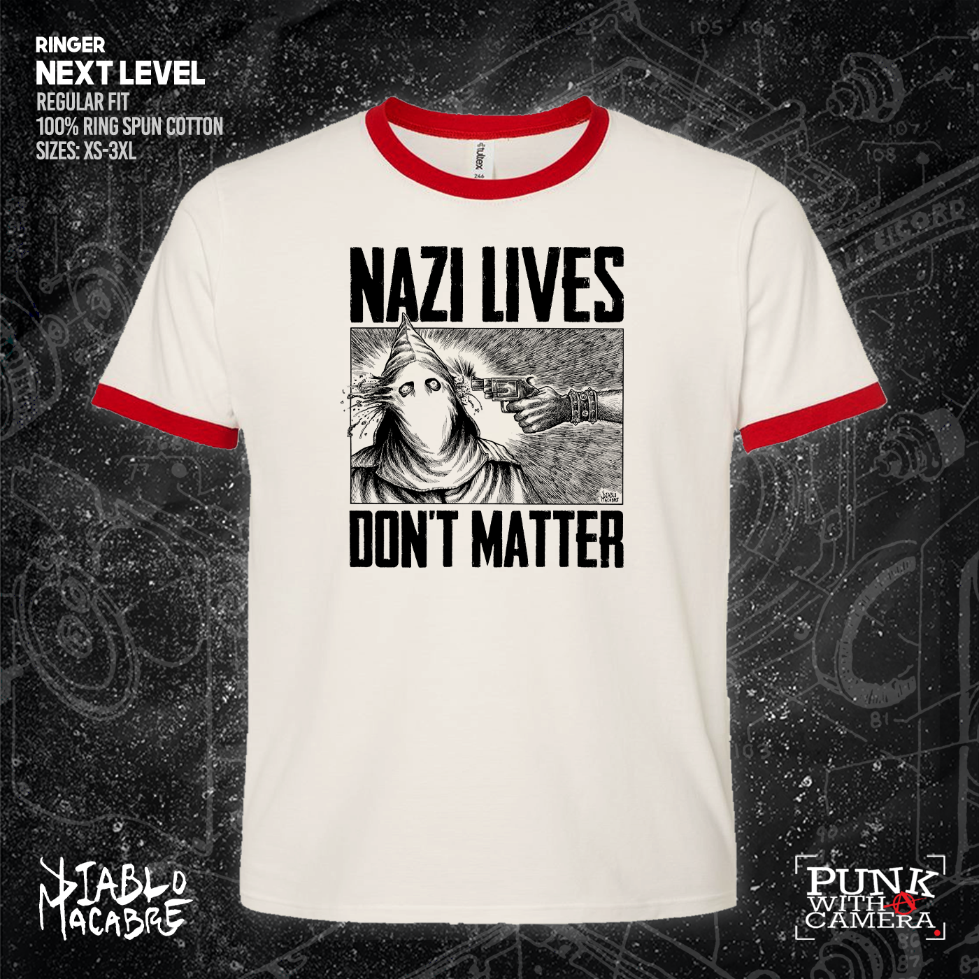 Nazi Lives Don't Matter - Gun - Diablo Macabre