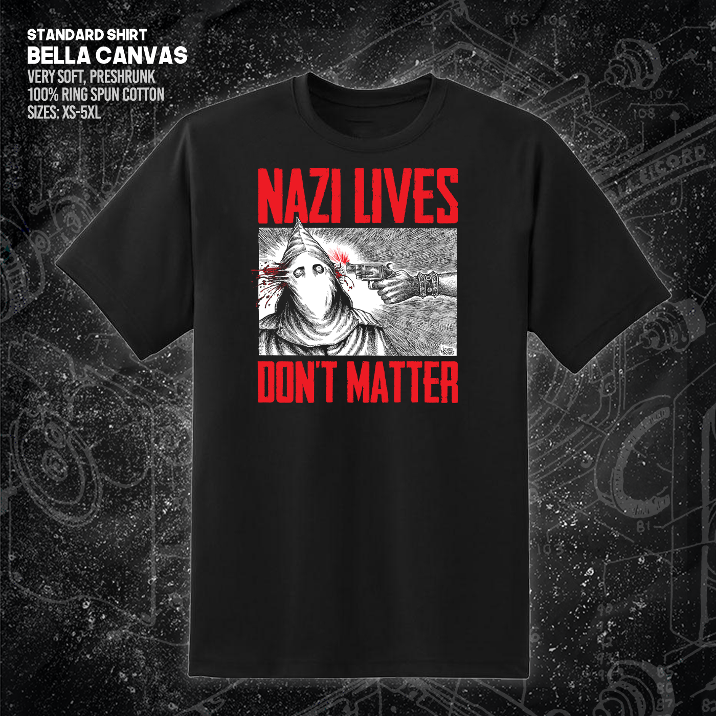 Nazi Lives Don't Matter - Gun - Diablo Macabre