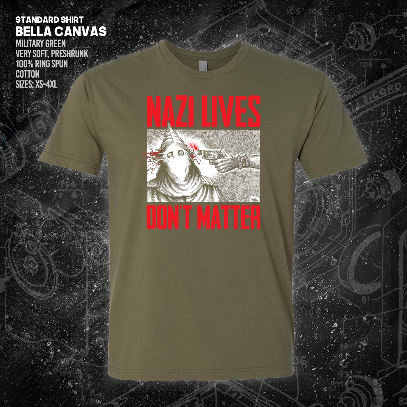 Nazi Lives Don't Matter - Gun - Diablo Macabre