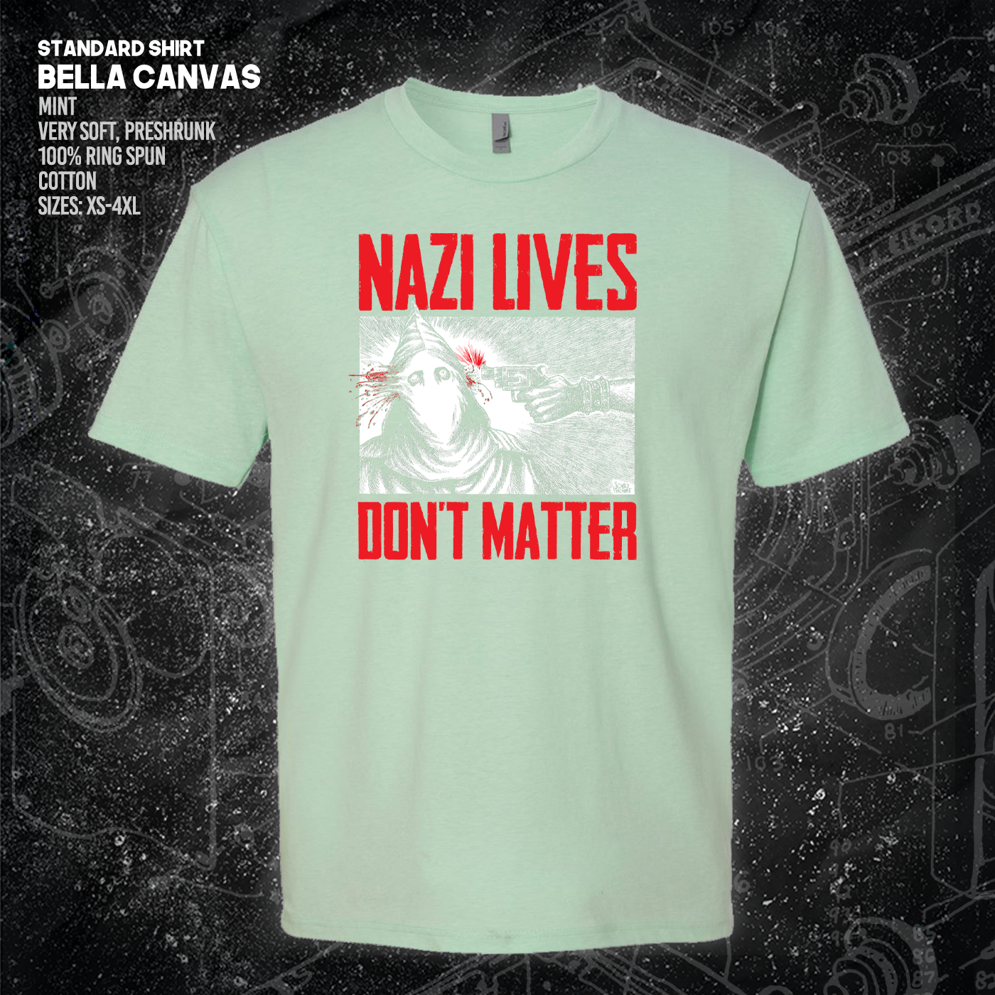 Nazi Lives Don't Matter - Gun - Diablo Macabre