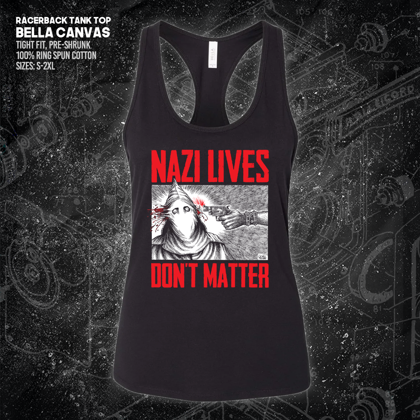 Nazi Lives Don't Matter - Gun - Diablo Macabre