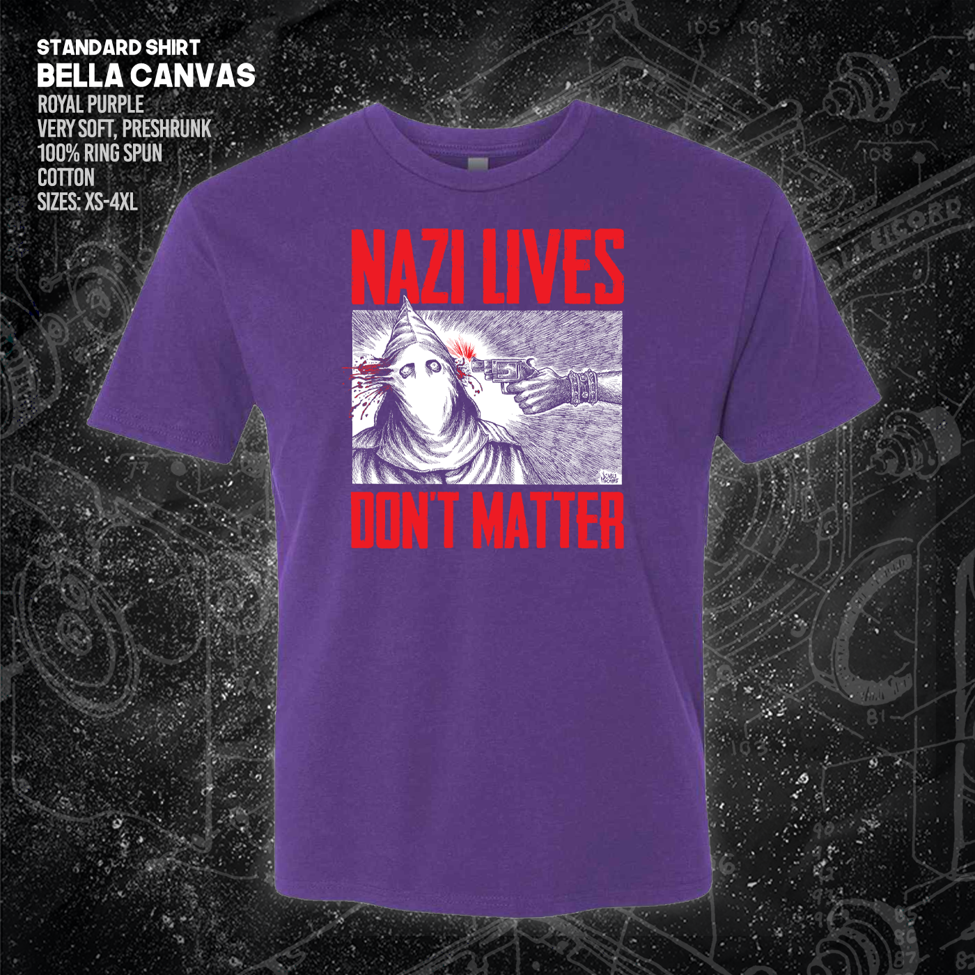 Nazi Lives Don't Matter - Gun - Diablo Macabre