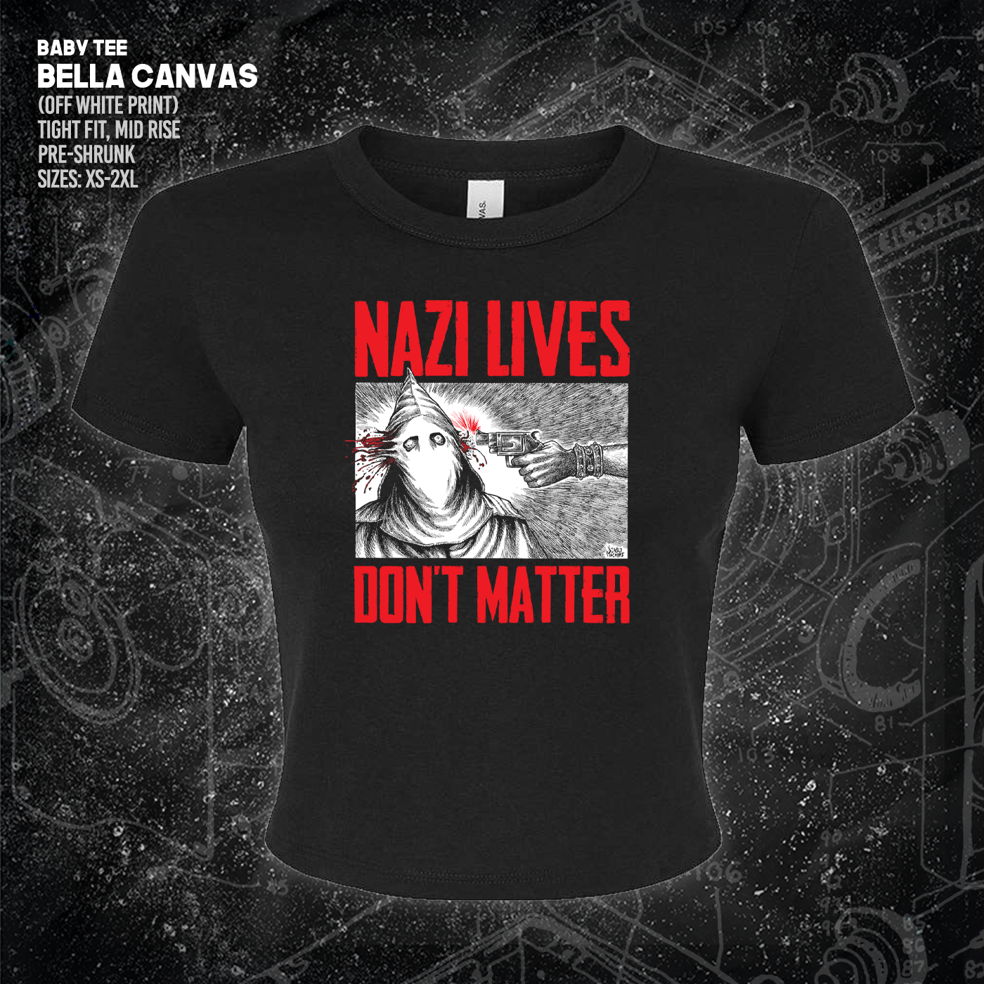 Nazi Lives Don't Matter - Gun - Diablo Macabre