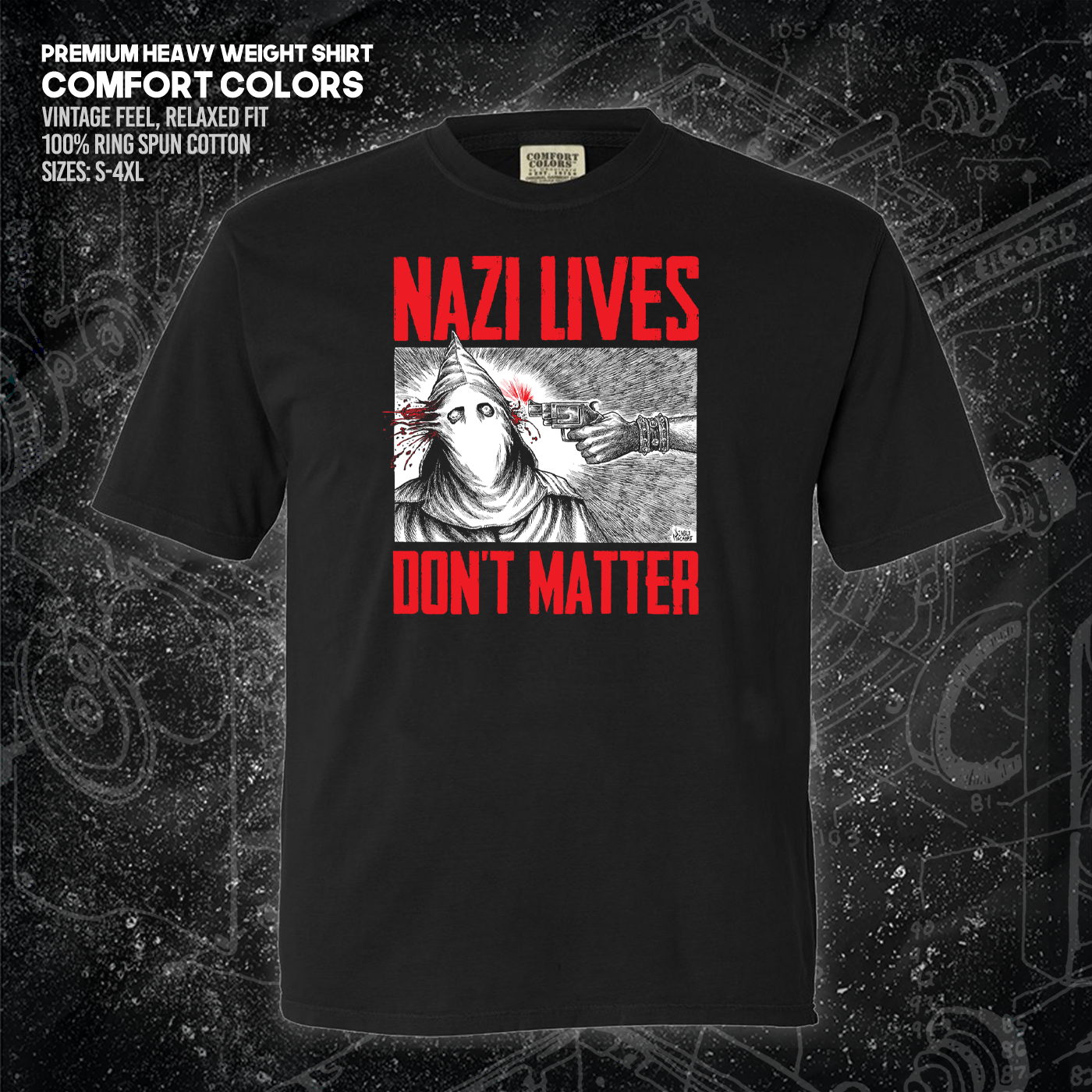 Nazi Lives Don't Matter - Gun - Diablo Macabre