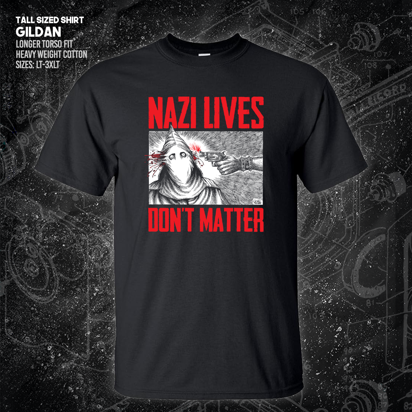 Nazi Lives Don't Matter - Gun - Diablo Macabre