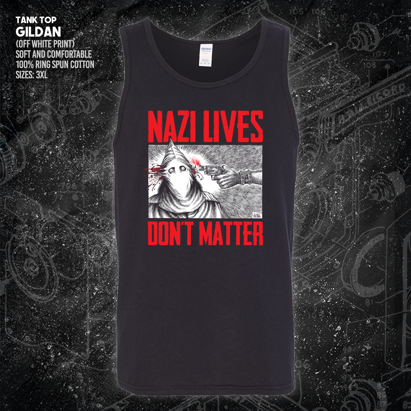 Nazi Lives Don't Matter - Gun - Diablo Macabre