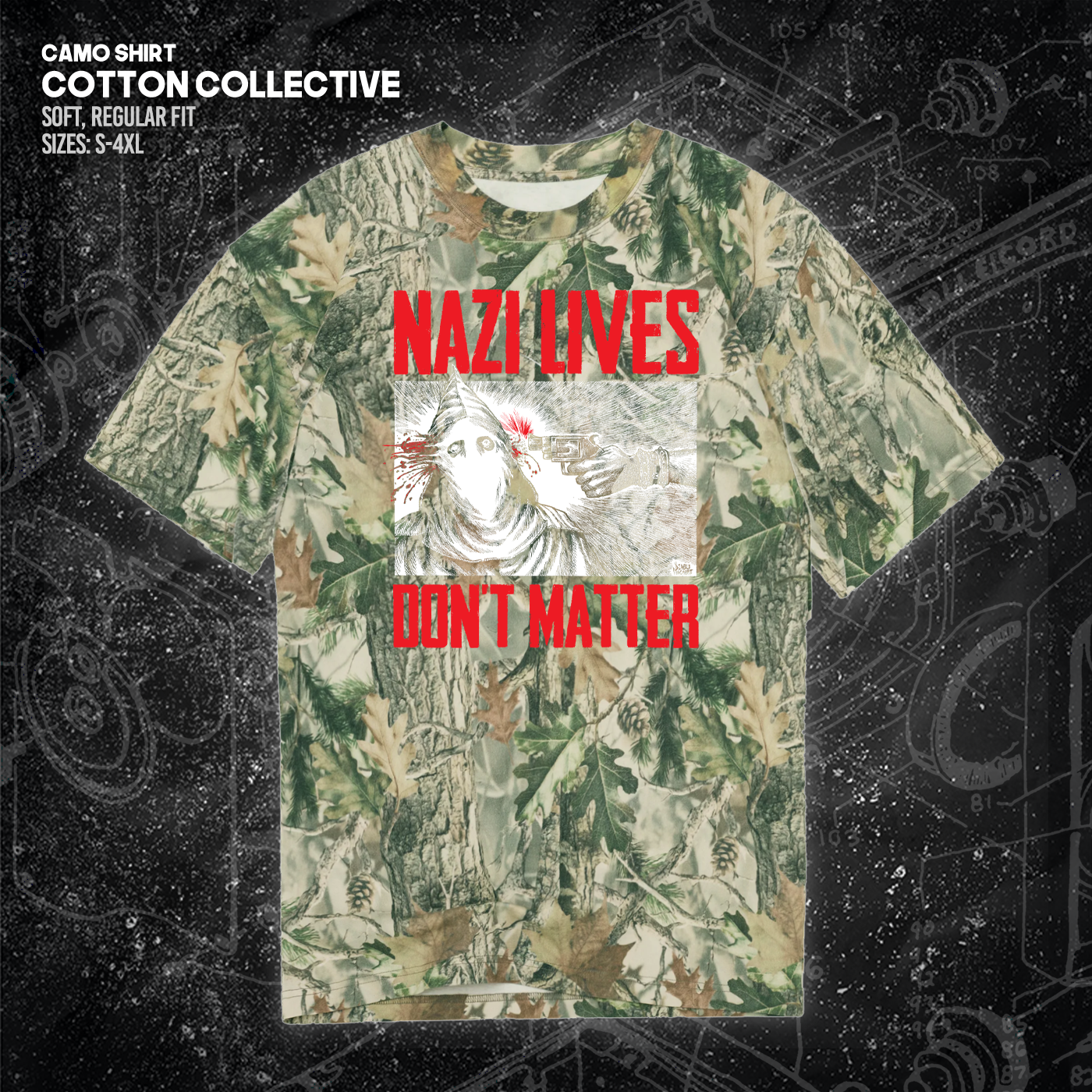 Nazi Lives Don't Matter - Gun - Diablo Macabre