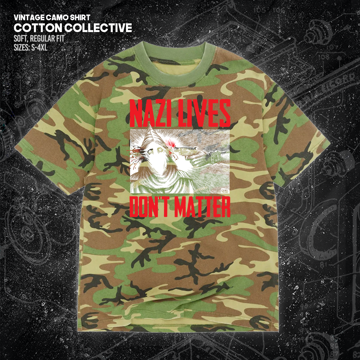 Nazi Lives Don't Matter - Gun - Diablo Macabre