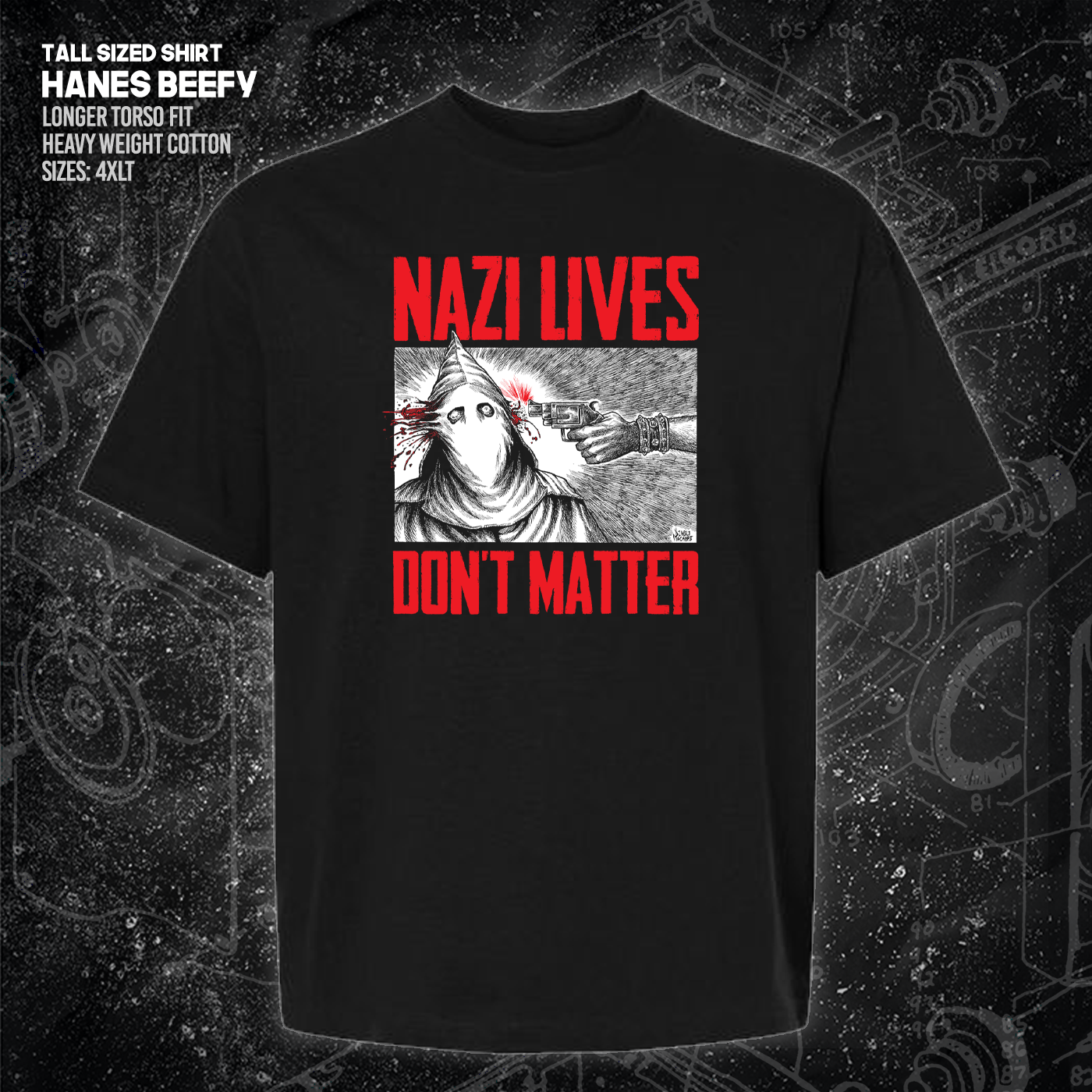 Nazi Lives Don't Matter - Gun - Diablo Macabre