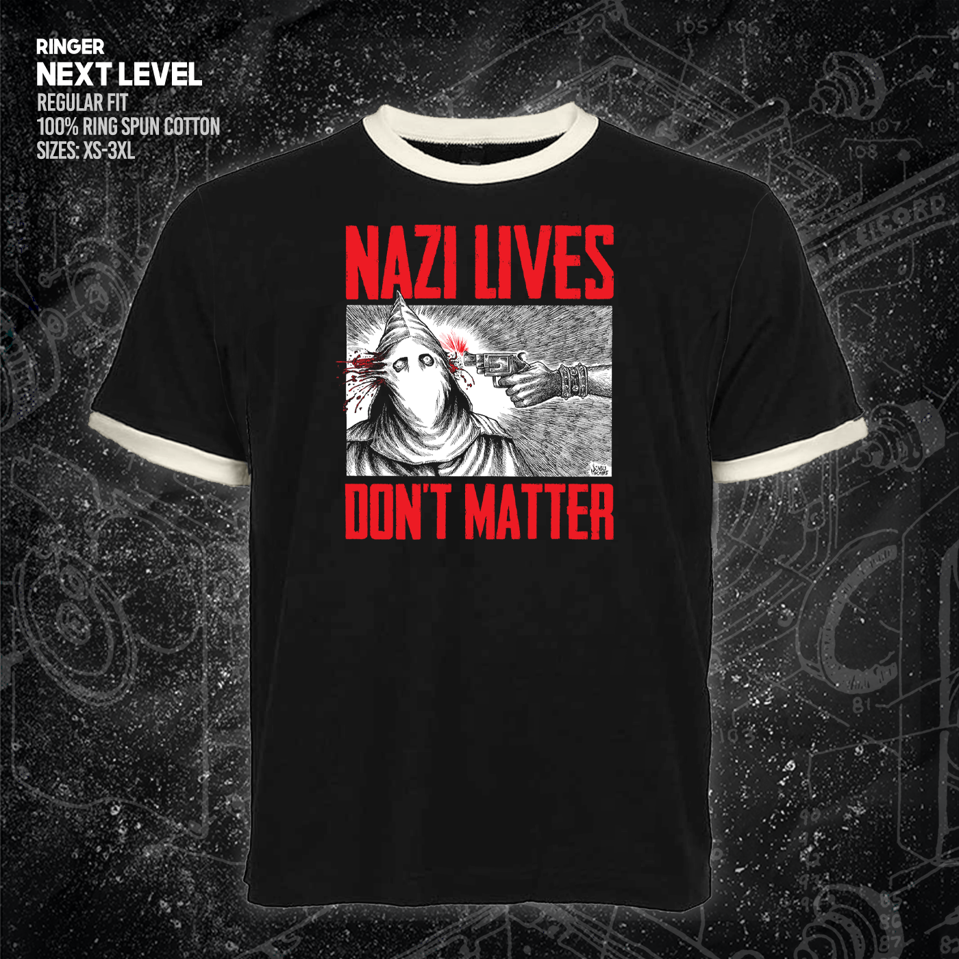 Nazi Lives Don't Matter - Gun - Diablo Macabre