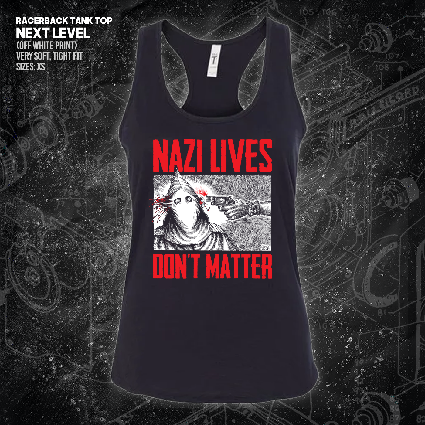 Nazi Lives Don't Matter - Gun - Diablo Macabre