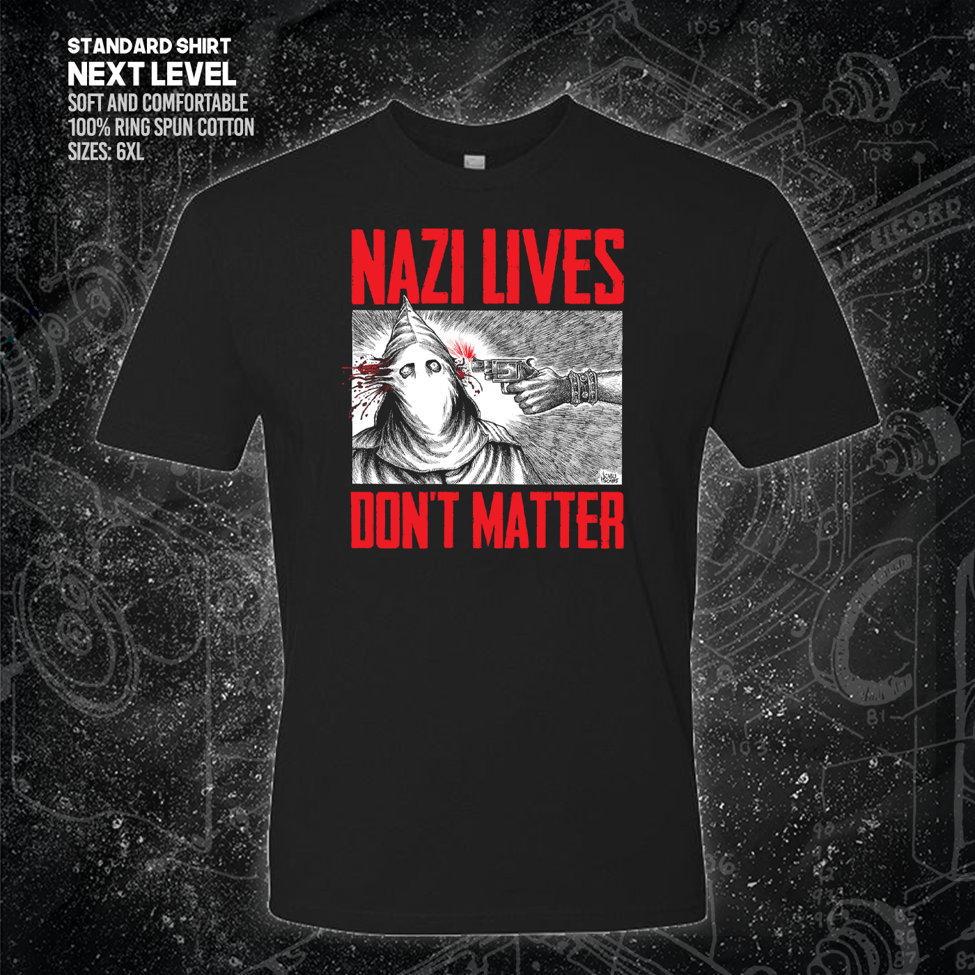 Nazi Lives Don't Matter - Gun - Diablo Macabre
