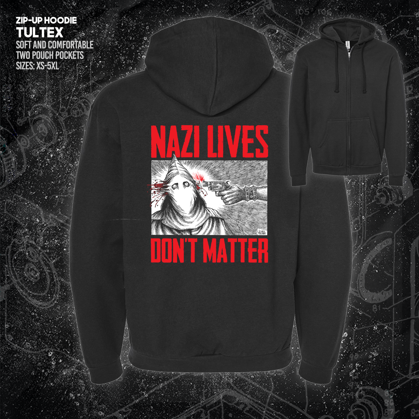 Nazi Lives Don't Matter - Gun - Diablo Macabre
