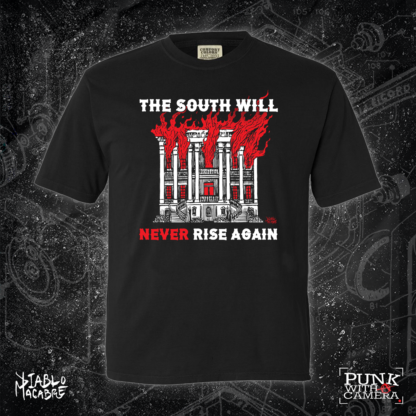 The South Will Never Rise Again - Two Color Version - Diablo Macabre