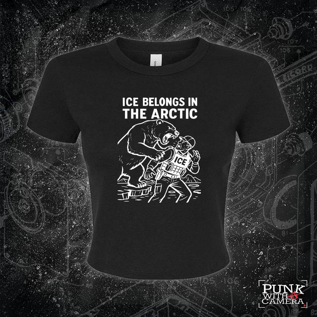 Ice Belongs In The Arctic - Melcolm Brown - Mutual Aid Design