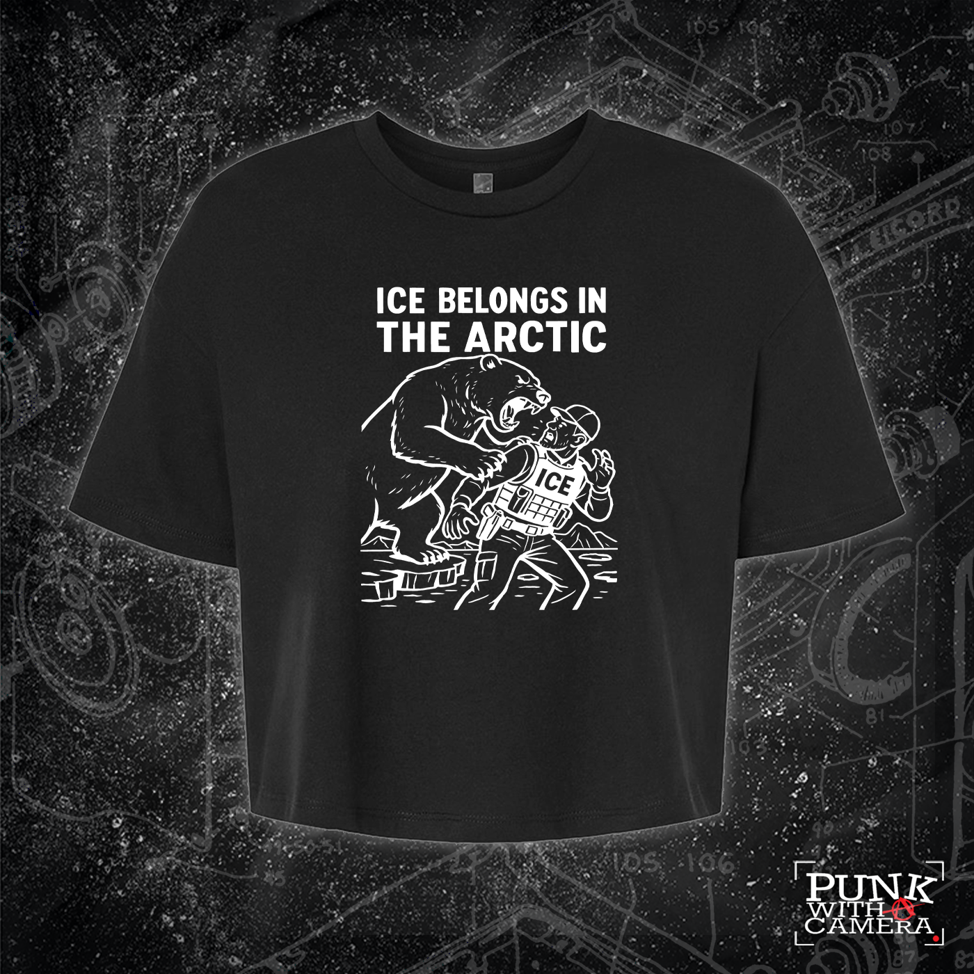 Ice Belongs In The Arctic - Melcolm Brown - Mutual Aid Design