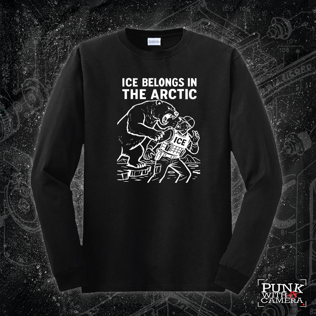 Ice Belongs In The Arctic - Melcolm Brown - Mutual Aid Design