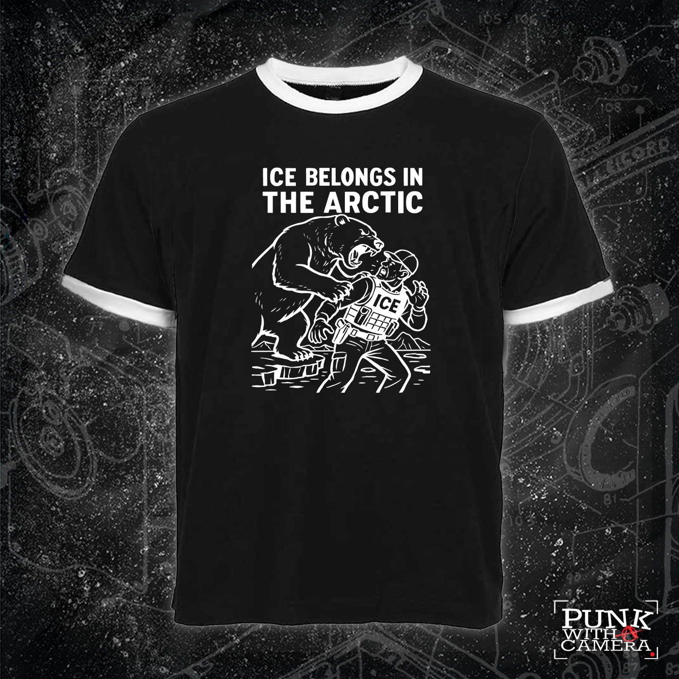 Ice Belongs In The Arctic - Melcolm Brown - Mutual Aid Design