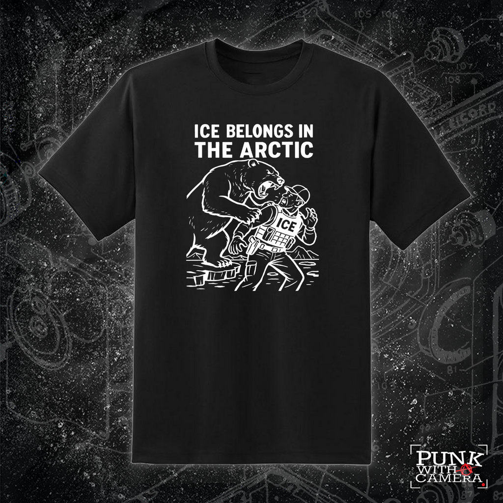 Ice Belongs In The Arctic - Melcolm Brown - Mutual Aid Design