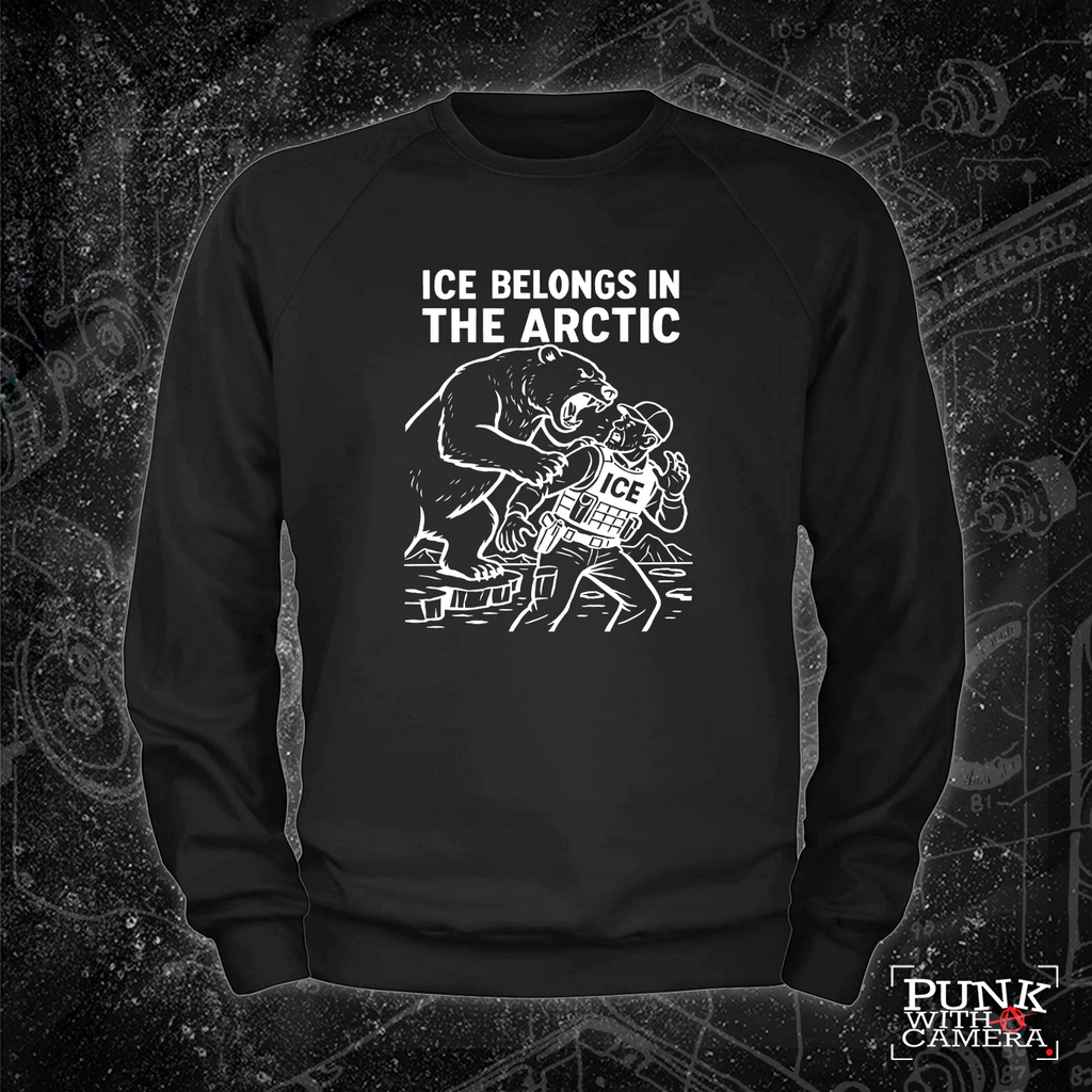 Ice Belongs In The Arctic - Melcolm Brown - Mutual Aid Design