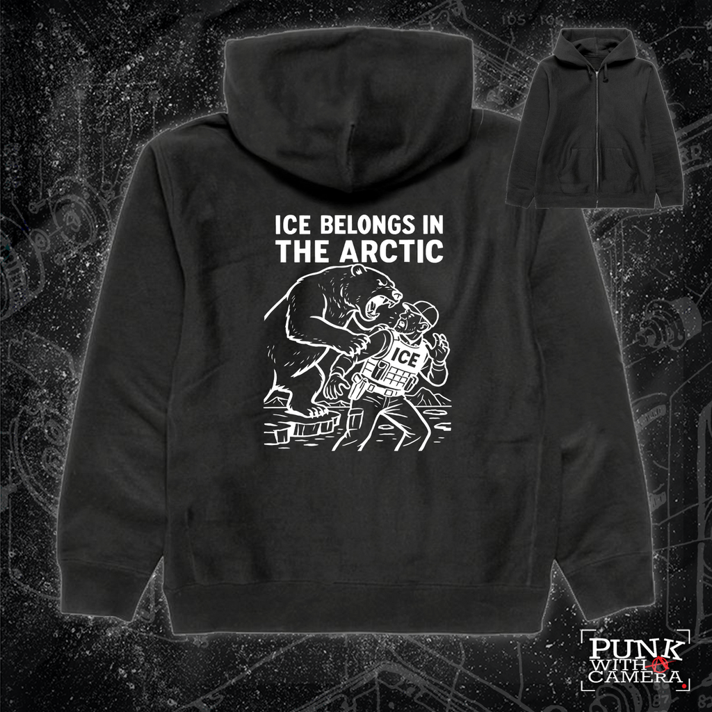 Ice Belongs In The Arctic - Melcolm Brown - Mutual Aid Design