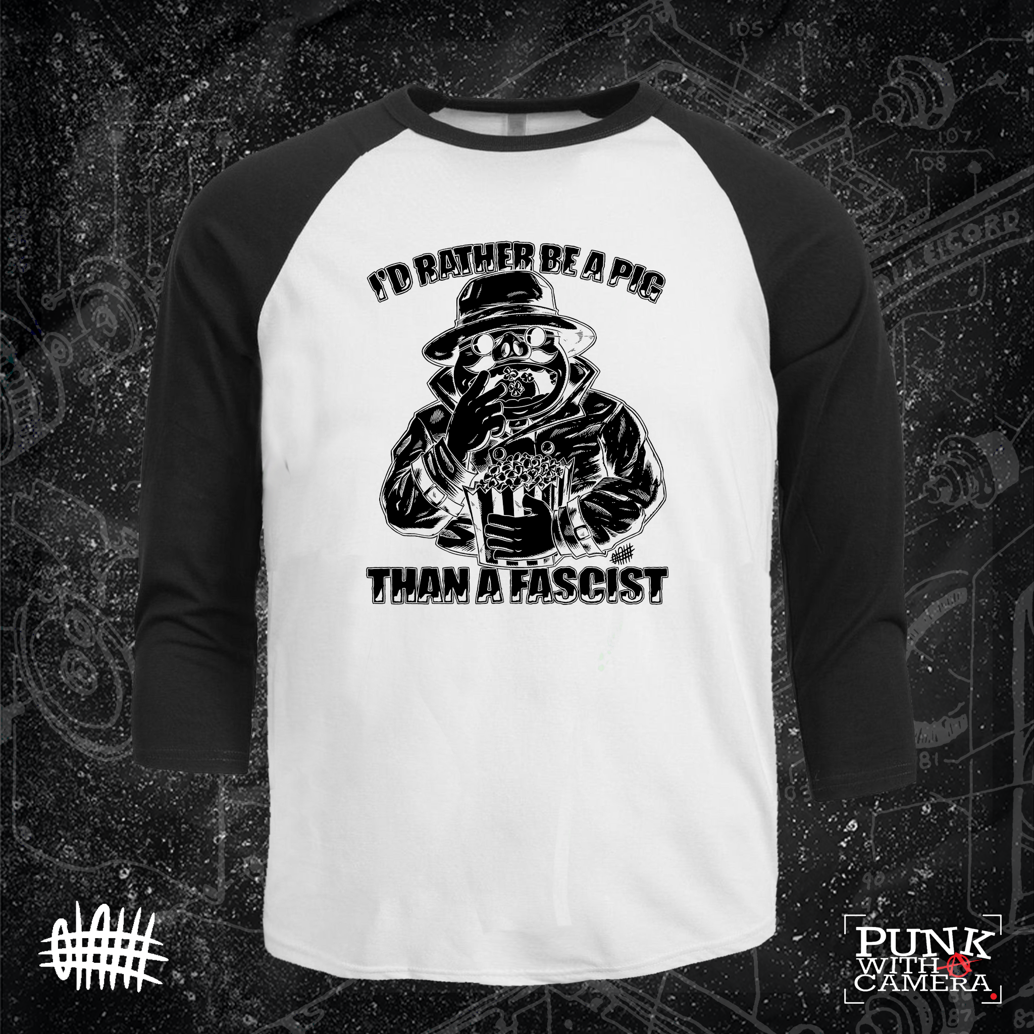 I'd Rather Be A Pig Than A Fascist - Olafh Ace