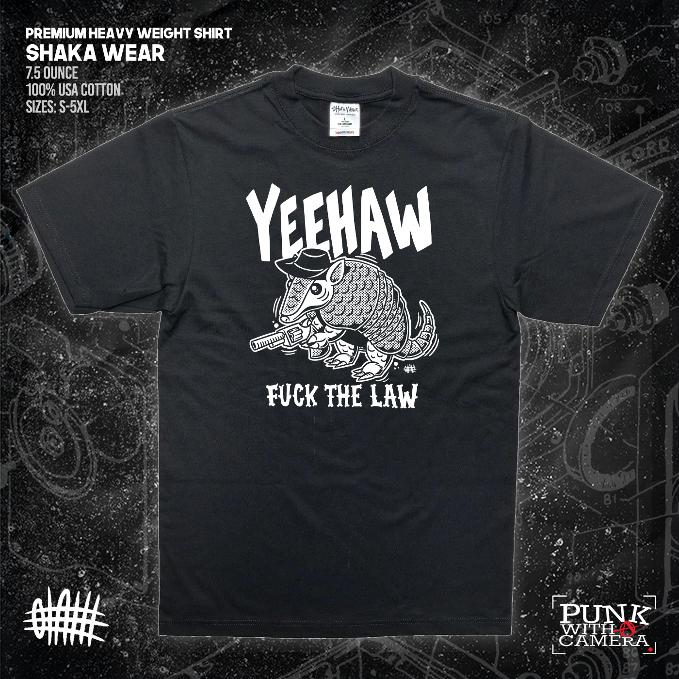 Yeehaw Fuck The Law - Gun - Olafh Ace