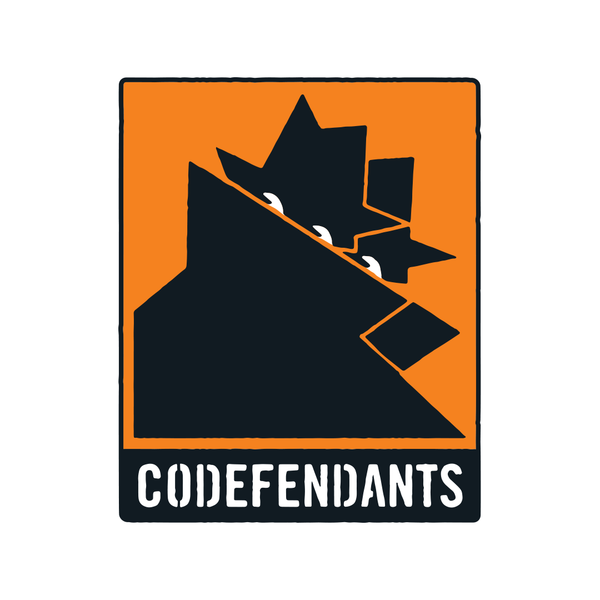 Codefendants - Sticker (3X3)