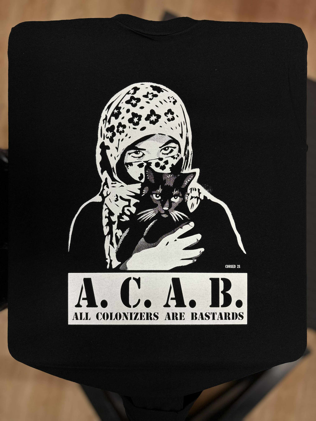 All Colonizers Are Bastards - 1 Color - Mutual Aid Design - 161.Clothing